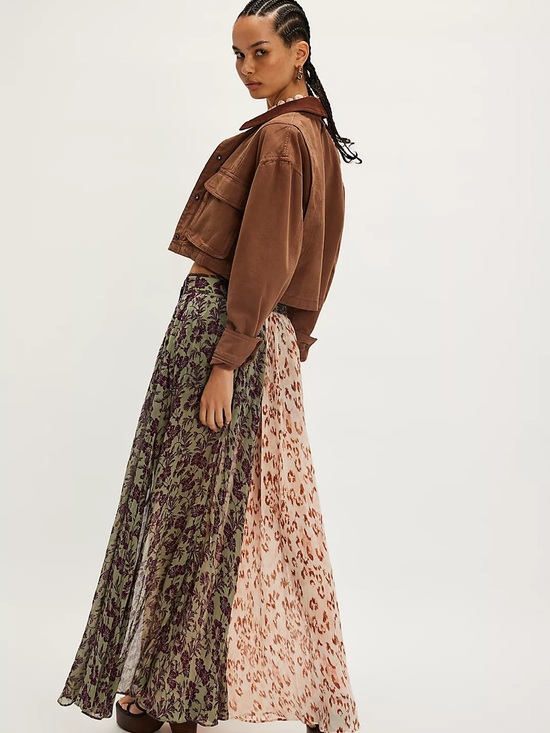 Free People Dresses & Skirts - Free People Oasis Printed Maxi Skirt